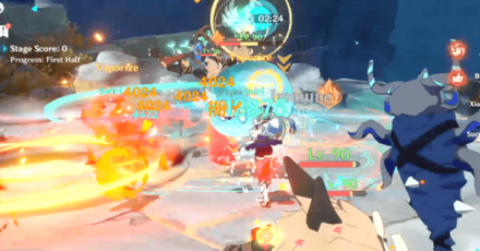 Genshin - Vibro-Crystal Verification Day 3 - Trigger Pyro Reactions