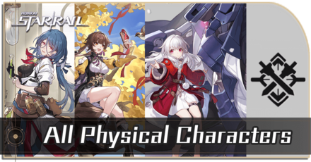Honkai Star Rail - All Physical Characters