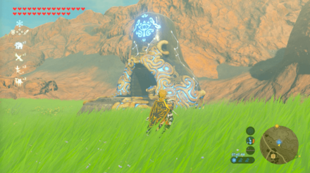 Dah Hesho Shrine Overworld Location
