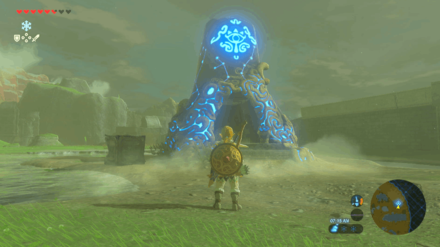 Oman Au Shrine Overworld Location