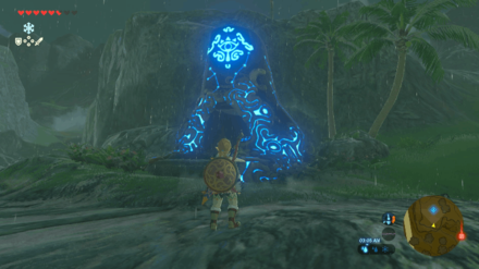 Yah Rin Shrine Overworld Location