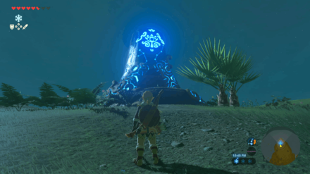 Chaas Qeta Shrine Overworld Location