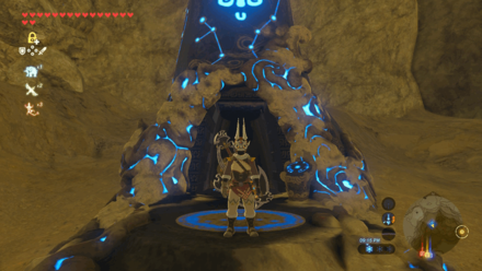 Dunba Taag Shrine Overworld Location