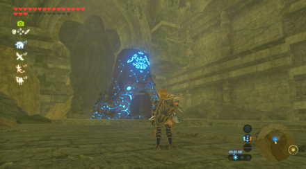 Rona Kachta Shrine Overworld Location