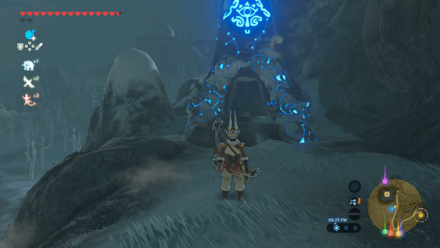 Sha Warvo Shrine Overworld Location