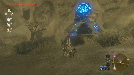 Zalta Wa Shrine Overworld Location