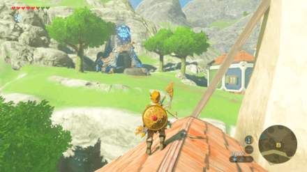 Myahm Agana Shrine Overworld Location