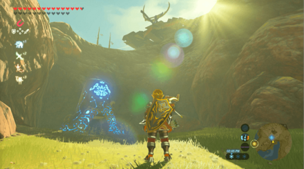 Sah Dahaj Shrine Overworld Location