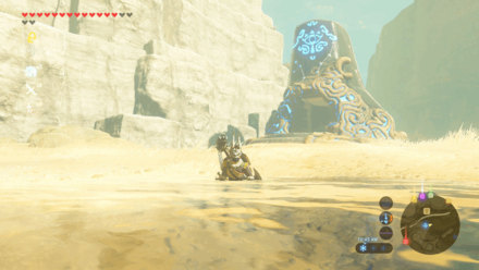 Kay Noh Shrine Overworld Location