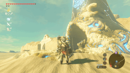 Daqo Chisay Shrine Overworld Location