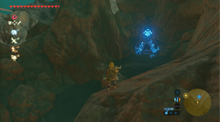 Tah Muhl Shrine Overworld Location