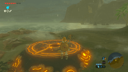 Shoqa Tatone Shrine Overworld Location