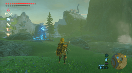 Dagah Keek Shrine Overworld Location