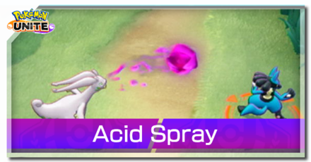 Pokemon UNITE - Goodra Acid Spray Banner.png
