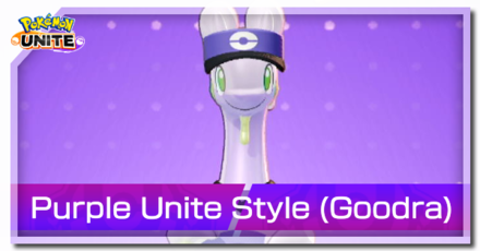 Pokemon UNITE - Purple Unite Style (Goodra) Banner.png