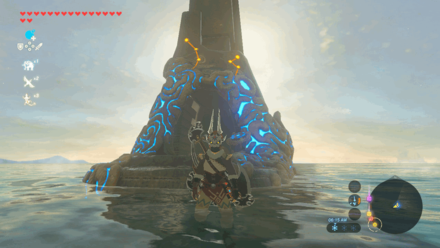 Kee Dafunia Shrine Overworld Location