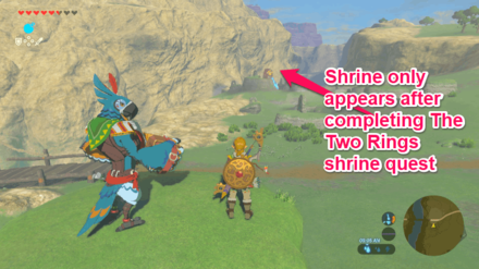 Sheem Dagoze Shrine Overworld Location