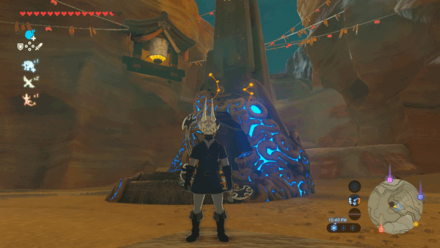 Kihiro Moh Shrine Overworld Location