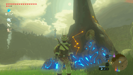 Shira Gomar Shrine Overworld Location