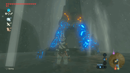 Noe Rajee Shrine Overworld Location