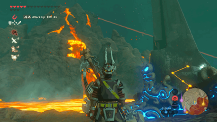 Kamia Omuna Shrine Overworld Location