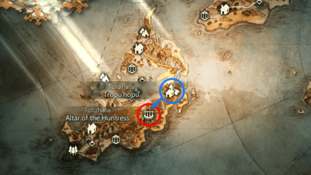 Octopath Traveler 2 - Hunter Map