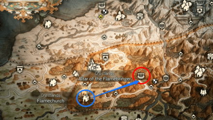 Octopath Traveler 2 - Cleric Map