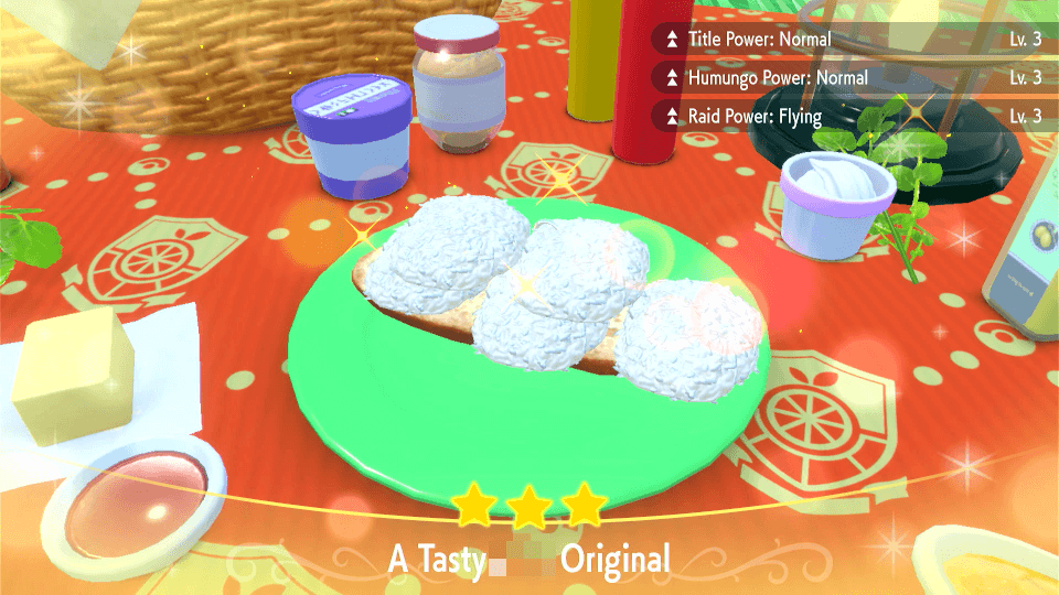 Raid Power Flying Sandwich Lv. 3 - Pokemon Scarlet and Violet (SV)