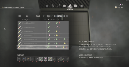 Resident Evil 4 Remake Mix Yellow Herbs