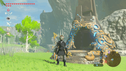 Ruvo Korbah Shrine Overworld Location