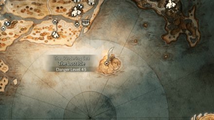 Octopath Traveler 2 - The Lost Isle Map Location
