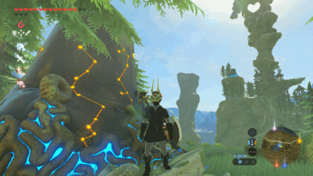 Bareeda Naag Shrine Overworld Location