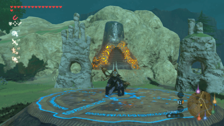 Voo Lota Shrine Overworld Location