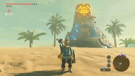Raqa Zunzo Shrine Overworld Location