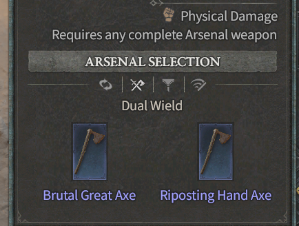 arsenal selection barbarian-Diablo 4