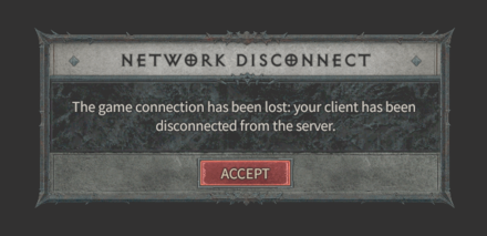 Diablo 4 - Do Not Play with Unstable Internet