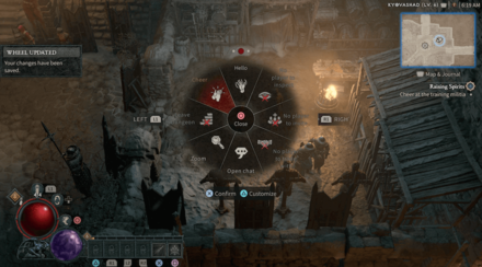 Perform the Cheer Emote