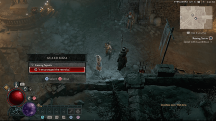 Return to Guard Boza