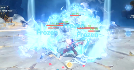 Genshin - Vibro-Crystal Verification Day 5 - Freeze All Enemies