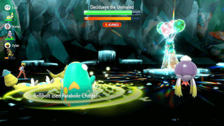 Pokemon Scarlet and Violet SV - Bellibolt Using Parabolic Charge