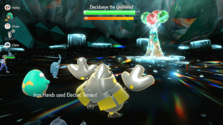 Pokemon SV - Iron Hands Electric Terrain