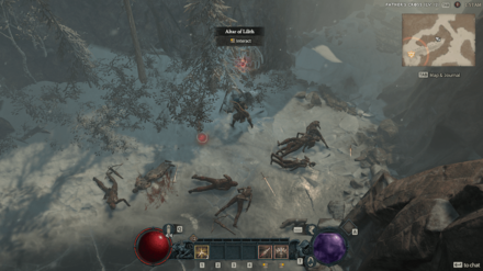 Diablo 4 - Fractured Peaks Altar of Lilith