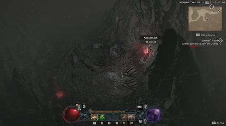 Diablo 4 - Altar of Lilith #20 Fractured Peaks Dobrev Taiga Map