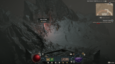 Diablo 4 - Altar of Lilith #22 Fractured Peaks Dobrev Taiga Map