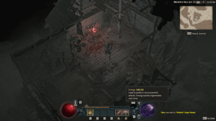 Diablo 4 - Altar of Lilith #7 Fractured Peaks The Pallid Glade Map