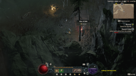 Diablo 4 - Altar of Lilith #23 Fractured Peaks Gale Valley Map
