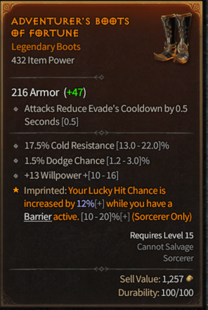 Diablo 4 - Level 25+ Gear After