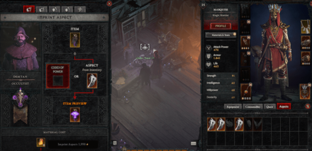 Diablo 4 - Imprint Level 25 Gear