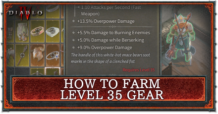 Diablo 4 - How to Farm Level 35 Gear