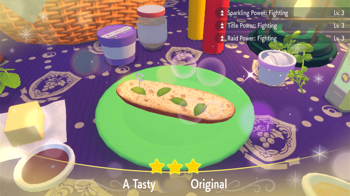 Raid Power Fighting Marmalade Sandwich Lv. 3 - Pokemon Scarlet and Violet (SV)